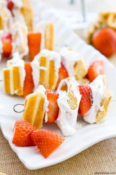 
                    
                        Strawberry Waffle Skewers
                    
                