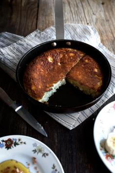 
                    
                        BACON CRACKLIN’ PANCAKE WITH SALTED HONEY
                    
                