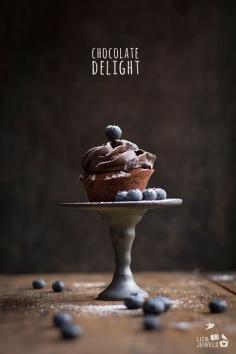 I had thee best chocolate cupcakes with blueberry in atlanta I want more .