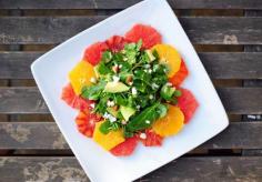 
                    
                        Citrus and Avocado Salad via Chubby Soul// #citrus #avocado #salad
                    
                