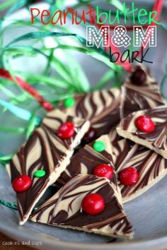 Peanut Butter M  M Bark