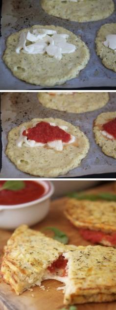 Cauliflower Crust Calzone Pizza