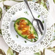 
                    
                        Baked Avocado and Egg with Miso Butter
                    
                