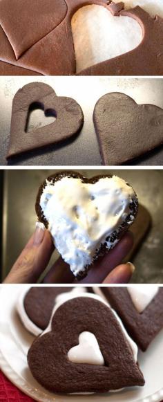 
                    
                        Chocolate Marshmallow Linzer Cookies - Erren's Kitchen
                    
                