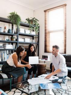 
                    
                        David Flack of Flack studio and his team.  Photo – Kate Ballis.
                    
                