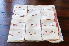 
                    
                        Hot Ham & Cheese Roll-Ups with a Brown Sugar Poppy Seed Glaze. Perfect for taking to friends, new moms, and family because you can assemble it the night before and bake it the next day.
                    
                