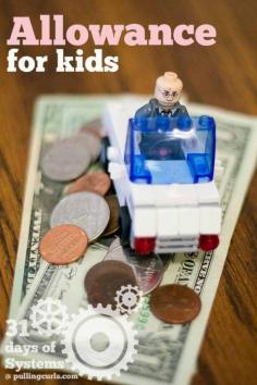 
                    
                        Having allowance for kids is an important part of them learning how to use money, but how can I do it when they're just SO DARN LAZY?
                    
                