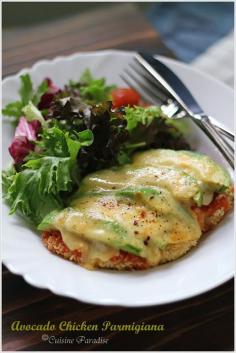
                    
                        Avocado Chicken Parmigiana
                    
                