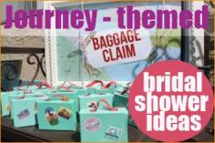 
                    
                        Travel/Journey Themed Bridal Shower Ideas.  Creative ideas to help the bride  pack her "suitcase" with gifts to embark on her new phase of life.  Great for a teenage party or sweet 16.
                    
                