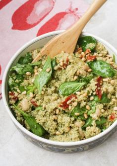 
                    
                        Pesto Quinoa Bowl
                    
                