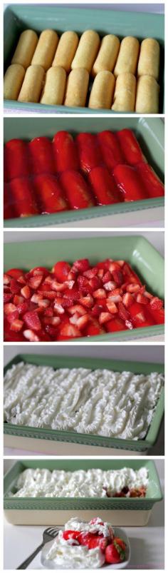 
                    
                        Delicious and easy No Bake Strawberry Cloud Cake. Only 4 ingredients and less than 10 minutes!
                    
                