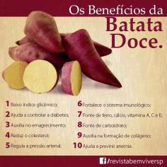 Benefícios da batata doce