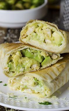 
                    
                        Chicken Avocado Burritos
                    
                