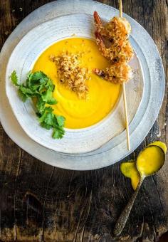 
                    
                        Carrot lemongrass ginger soup
                    
                