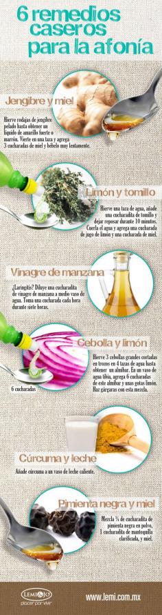 Remedios caseros para la afonía // #salud #bienestar