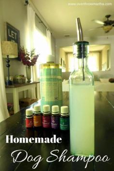 
                    
                        Best DIY Projects: How to make easy homemade dog shampoo. Can be helpful for dry skin, allergies and fleas #dog #DIY #essentialoils
                    
                