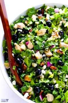 Blueberry Chicken Chopped Salad