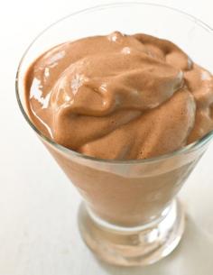 Healthier (Vegan) Chocolate Frosty