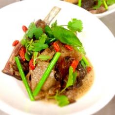 @stickifingers: More tender than lamb and juicier. Tonight's Chef's table at Orient East featured slow roasted Greenvale Farm Jumbuck with Asian flavours by @chefdamianlives. Orient East's Chef's Table offers bring dishes under development to the public and I think this will be a sure fire winner. I'll be posting the offers weekly on Orient East's Facebook account.