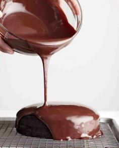 
                    
                        Chocolate Cakes with Ganache Glaze
                    
                