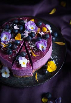 
                    
                        Call me cupcake: No bake blueberry lemon vegan cheesecake
                    
                