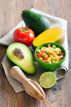 
                    
                        Incredibly Simple Mango Avocado Salsa
                    
                