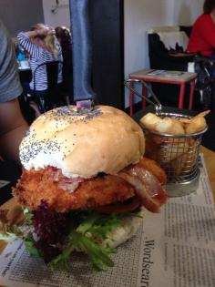 
                    
                        Fantastic chicken burger   - The Fox Den,  Gloucester, NSW, 2422 - TrueLocal
                    
                