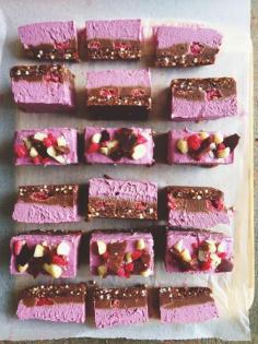 
                    
                        Raw Cacao & Raspberry Layered Slice
                    
                
