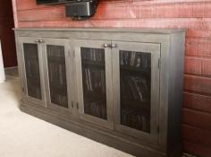 
                    
                        Primitive Pie Cabinet Entertainment Center
                    
                