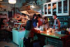 
                    
                        Leemo Han hopes to evoke the feel of a Japanese izakaya — including the tight — quarters at Hanmoto.
                    
                