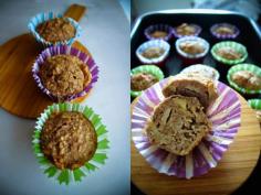 
                    
                        synaptic monologue: whole wheat oatmeal muffins with banana and apple (La Dolce Rita recipe)
                    
                