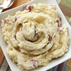 
                    
                        Restaurant-Style Garlic Mashed Potatoes - These were HANDS DOWN the best mashed potatoes I've ever made.  The girls didn't love them, but hubby and I did!  Very easy!  Shelia Hyde Ra  - these are a lot like the Keg's!
                    
                