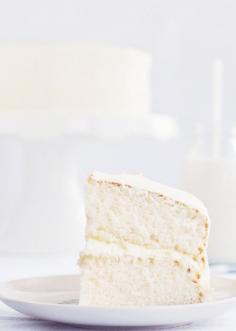 Kuntal's Kitchen: Fluffy Vanilla Cake with Whipped Vanilla Bean Frosting