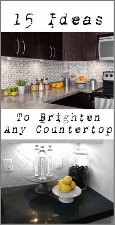 Love that 2nd backsplash tile!!