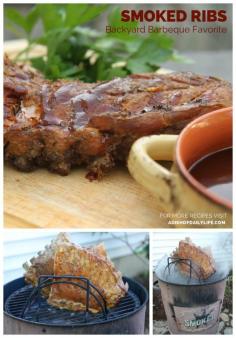 
                    
                        Smoked Ribs: Backyard Barbeque Favorite...these ribs are always a big hit with family and friends! adishofdailylife.com #barbeque
                    
                