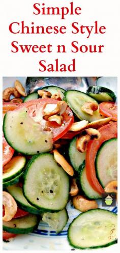 
                    
                        Simple Chinese Style Sweet n Sour Salad.  A very easy, flexible recipe with an Asian flavor of sweet and sour. Delicious and refreshing!
                    
                