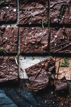 
                    
                        Spiced Rosemary Sea Salt Brownies (Dairy Free)
                    
                