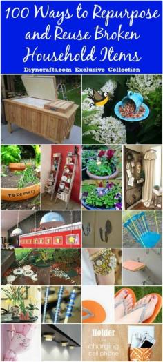 
                    
                        100 Ways to Repurpose and Reuse Broken Household Items - Page 4 of 10 - DIY & Crafts
                    
                