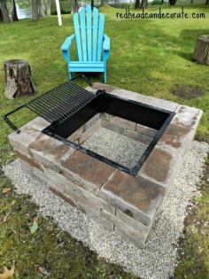 
                    
                        Beautiful DIY Fire Pit Kit w/ Grill Insert
                    
                