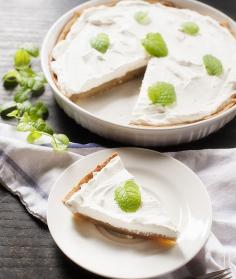 
                    
                        mint julep cream pie
                    
                