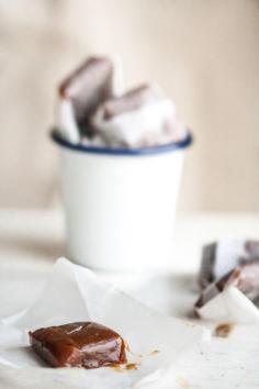 
                    
                        tarte Tatin salted butter caramels
                    
                