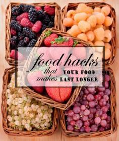 
                    
                        Food Hacks That Will Make Your Food Last Longer
                    
                