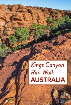 
                    
                        Bucket list tick - Do the Kings Canyon Rim Walk in the Red Centre of Australia. Just amazing!
                    
                