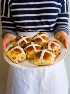 
                    
                        Honey Glazed Hot Cross Buns
                    
                