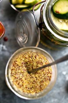 Homemade Grainy Mustard