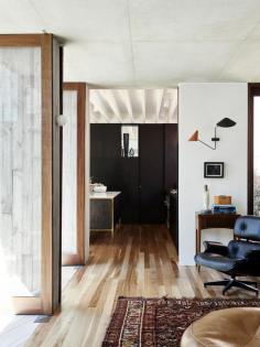 
                    
                        The Paddington home of architect Amelia Holliday, builder David Lakes and their daughter Aoife. Photo – Eve Wilson, production – Lucy Feagins / The Design Files.
                    
                