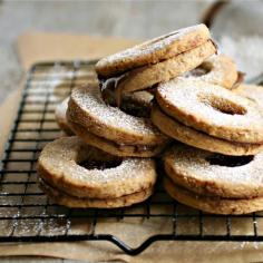 
                    
                        Chocolate and Hazelnut Linzer Cookies
                    
                