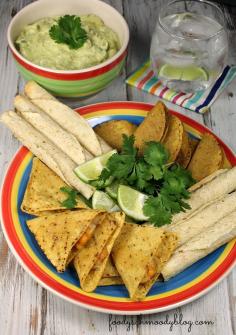 Easy Tangy Guacamole Dip - Celebrate Cinco de Mayo w/out spending all your time in the kitchen. This EASY dip starts with some store made ingredients and we've lightened and brightened with some fresh lime juice and cilantro and made it creamy with Greek Yogurt! #FlavorYourFiesta #Ad