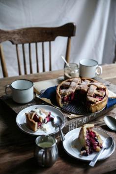 
                    
                        Apple and Blueberry Hazelnut Deep-Dish Pie
                    
                