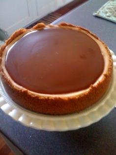 Clearly, my food and recipe board is purely aspirational: Salted Caramel Cheesecake. it's said to be the best dessert ever.